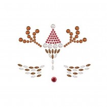 BIJOUX DE PEAU ADHÉSIF VISAGE NOËL RENNE FEMME