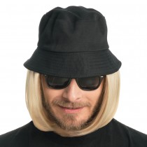 BOB NOIR PERRUQUE BLOND LORENZO RAP ADULTE