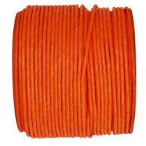 BOBINE CORDON LAITONNÉ ORANGE 20M