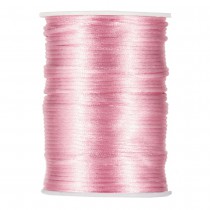 BOBINE CORDON QUEUE DE RAT 2MMX100M ROSE
