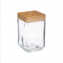 BOCAL VERRE PIN 1.7L 18.3X11X11CM TRANSPARENT