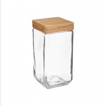 BOCAL VERRE PIN 2L 22.5X11X11CM TRANSPARENT