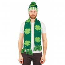 BONNET ET ÉCHARPE SAINT PATRICK