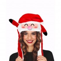 BONNET HUMOUR PÈRE NOËL BRAS MOBILES ADULTE