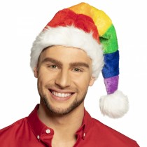 BONNET PÈRE NOËL MULTICOLORE