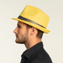 BORSALINO FUNKY JAUNE ADULTE