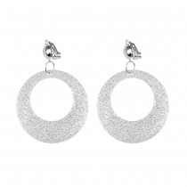 BOUCLES D\'OREILLES ARGENT PAILLETÉ ADULTE