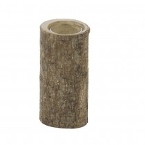 BOUGEOIR TRONC VERRE 14 CM