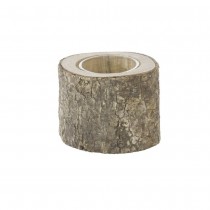 BOUGEOIR TRONC VERRE 6 CM