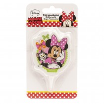 BOUGIE ANNIVERSAIRE 2D MIINNIE 7.5CM