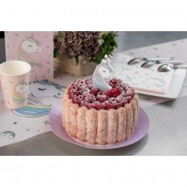 BOUGIE ANNIVERSAIRE LICORNE ARC-EN-CIEL 4.7X7.CM