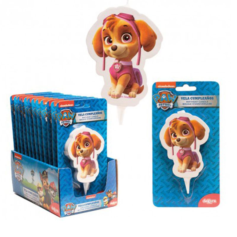 BOUGIE ANNIVERSAIRE PAW PATROL STELLA