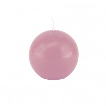 BOUGIE BOULE SÉCURITÉ 10H 60MM ROSE ANTIQUE