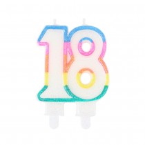 BOUGIE CHIFFRE 18