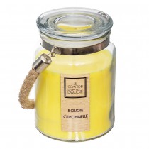 BOUGIE CITRONNELLE DÉCO CORDE