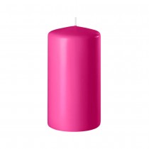 BOUGIE CYLINDRE SÉCURITÉ 28H 100X60MM FUCHSIA