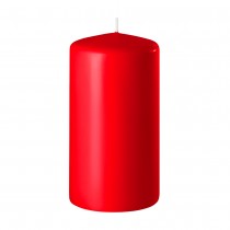 BOUGIE CYLINDRE SÉCURITÉ 7H 70X50MM ROUGE