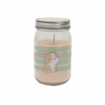 BOUGIE PARFUMÉE BOCAL KAWAII 7.5X13X7.5CM PASTEL