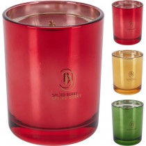 BOUGIE PARFUMÉE BOUGEOIR VERRE 38H 10X12CM