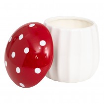 BOUGIE PARFUMÉE CHAMPIGNON CÉRAMIQUE 9.5X11.4CM