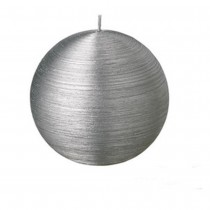 BOUGIE RUSTIKANA 40H 100MM ARGENT