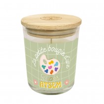 BOUGIE VERRE SUPER ATSEM PALETTE PEINTURE 9.2CM
