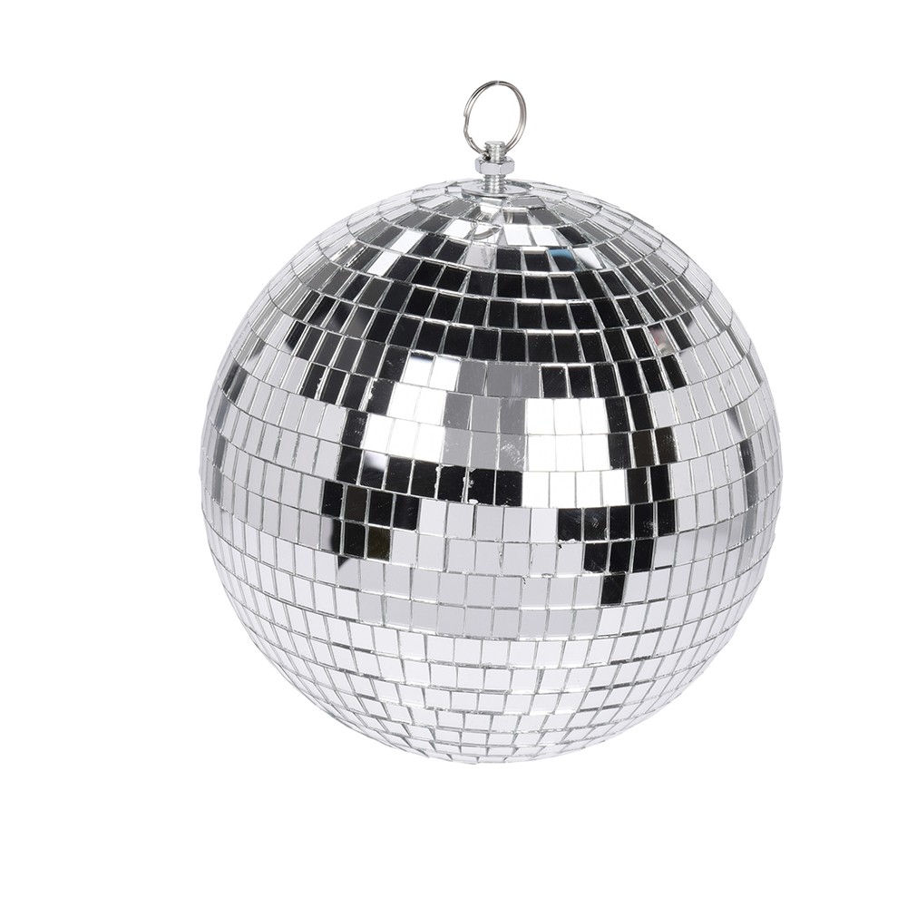 BOULE A FACETTES EN VERRE VERITABLE 50cm SONO DISCO FETE JEU