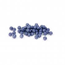 BOULES DÉCO PAILLETÉES 8MM 10G BLEU FONCÉ