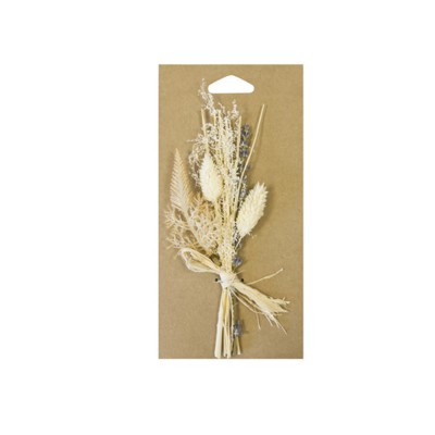 BOUQUET FLEURS SÉCHÉES BRIN DE LAVANDE 18CM NATURE