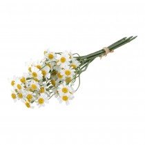 BOUQUET MARGUERITES ARTIFICIELLES 27CM BLANC