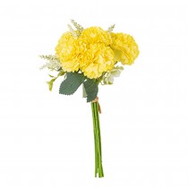 BOUQUET ROMANCE PIVOINE ARTIFICIELLE 28CM JAUNE