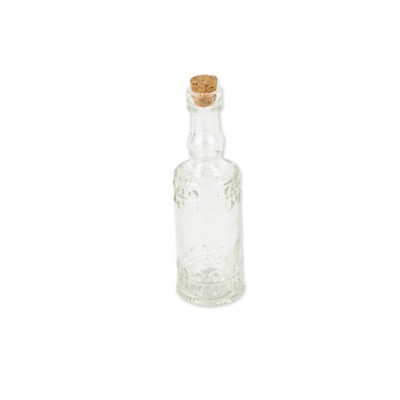 Petite bouteille en verre avec faveur de mariage de bouchon de liège –  cadeauxnicnac