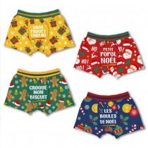 BOXER COTON VRAIMENT MOCHE NOËL HOMME