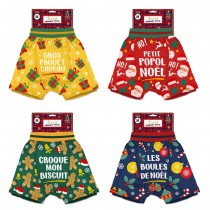 BOXER COTON VRAIMENT MOCHE NOËL HOMME