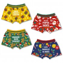 BOXER COTON VRAIMENT MOCHE NOËL HOMME