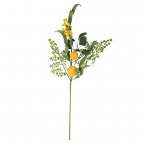 BRANCHE ARTIFICIELLE DOLCE VITA MIMOSA CITRON 70CM