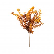 BRANCHE EUCALYPTUS ARTIFICIEL 47CM ORANGE CAMEL