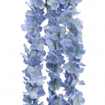 BRANCHE FLEURS HORTENSIA ARTIFICIEL 170CM BLEU