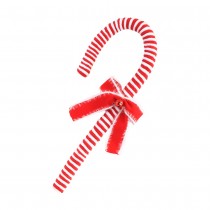 CANDY CANE STRIPES FOURRURE NUD GRELOT 15X3X42CM