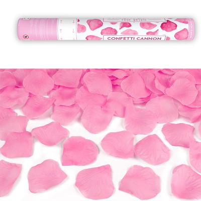 Canon à confettis - Pétales de rose en papier - 60 cm - Rouge - Jour de  Fête - Confettis - Accessoires