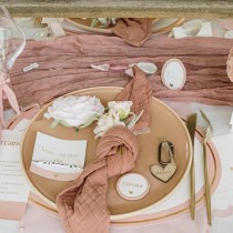 CARTON BRACELET DEMANDE MARRAINE 8.5CM ROSE