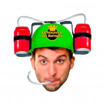 CASQUE DE CHANTIER ANTI-SOIF SEIGNEUR DES BISTROTS