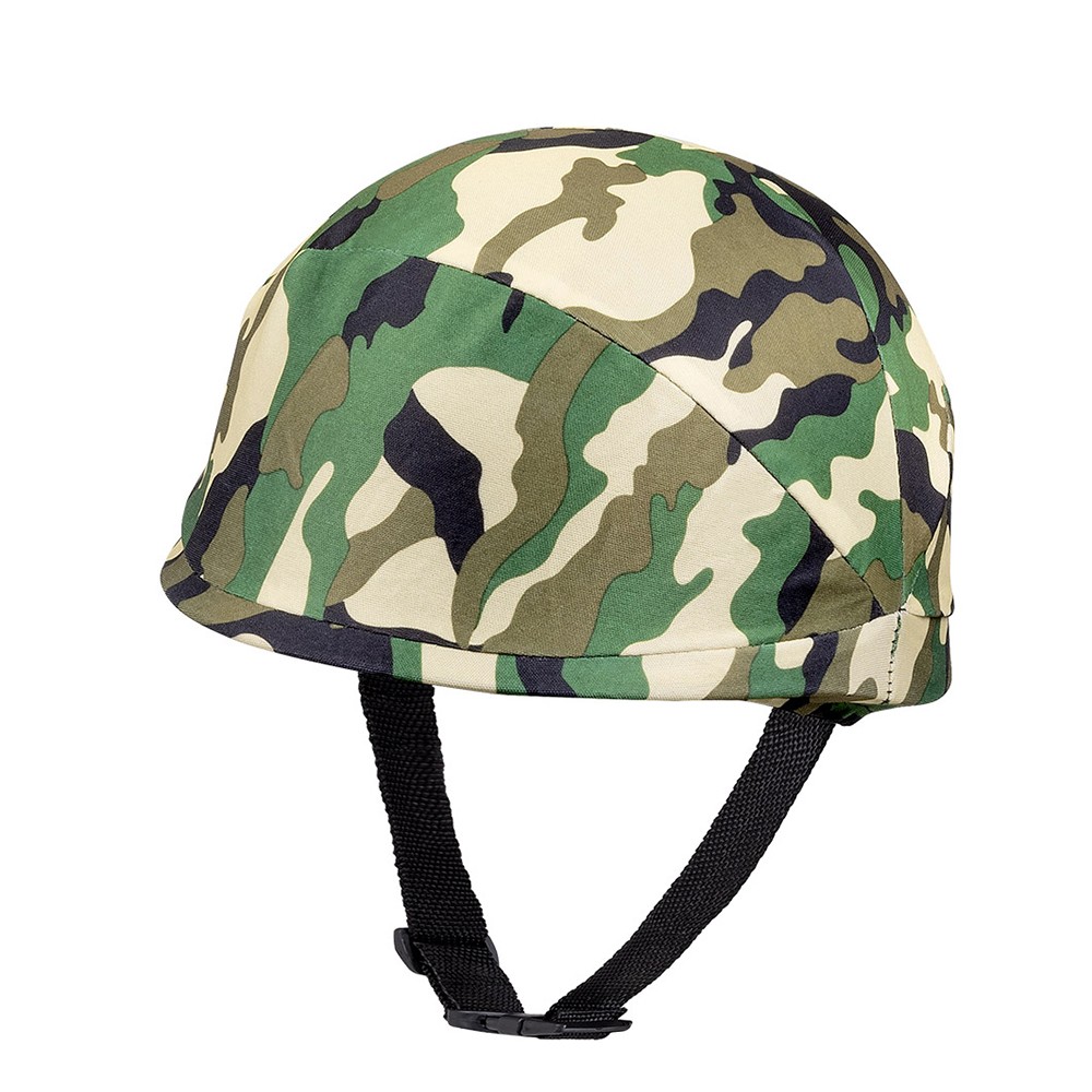 CASQUE MILITAIRE CAMOUFLAGE RÉGLABLE ADULTE