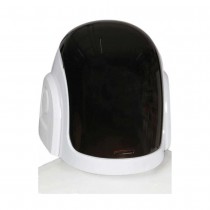 CASQUE RIGIDE VISIÈRE TEINTÉE DISQUE-JOCKEY ADULTE