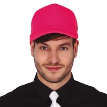 CASQUETTE CAMIONNEUR ANNÉES 80 ROSE FLUO ADULTE