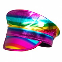 CASQUETTE CAPITAINE HOLOGRAPHIQUE MULTI