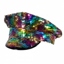 CASQUETTE CAPITAINE RAINBOW RÉVERSIBLE