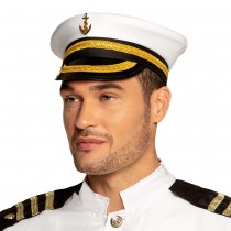 CASQUETTE DE CAPITAINE MARIN ADULTE