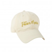 CASQUETTE POLYESTER CRÈME FUTURE MARIÉE ADULTE