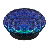CASQUETTE SEQUIN RÉVERSIBLE NOIR ADULTE